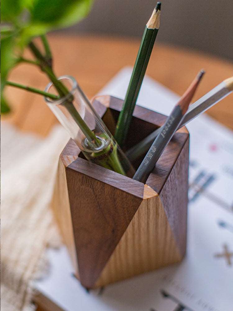 Wooden Pencil Holder - Raydin