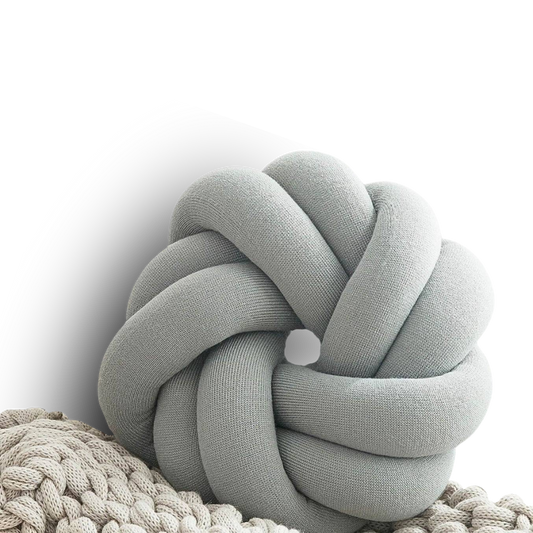 Knot Pillow With Core