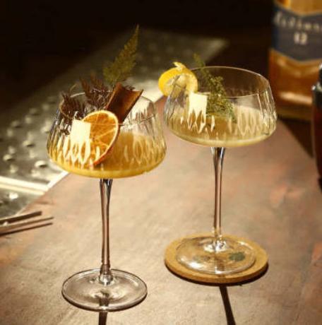 Engraved Cocktail Glass - Raydin