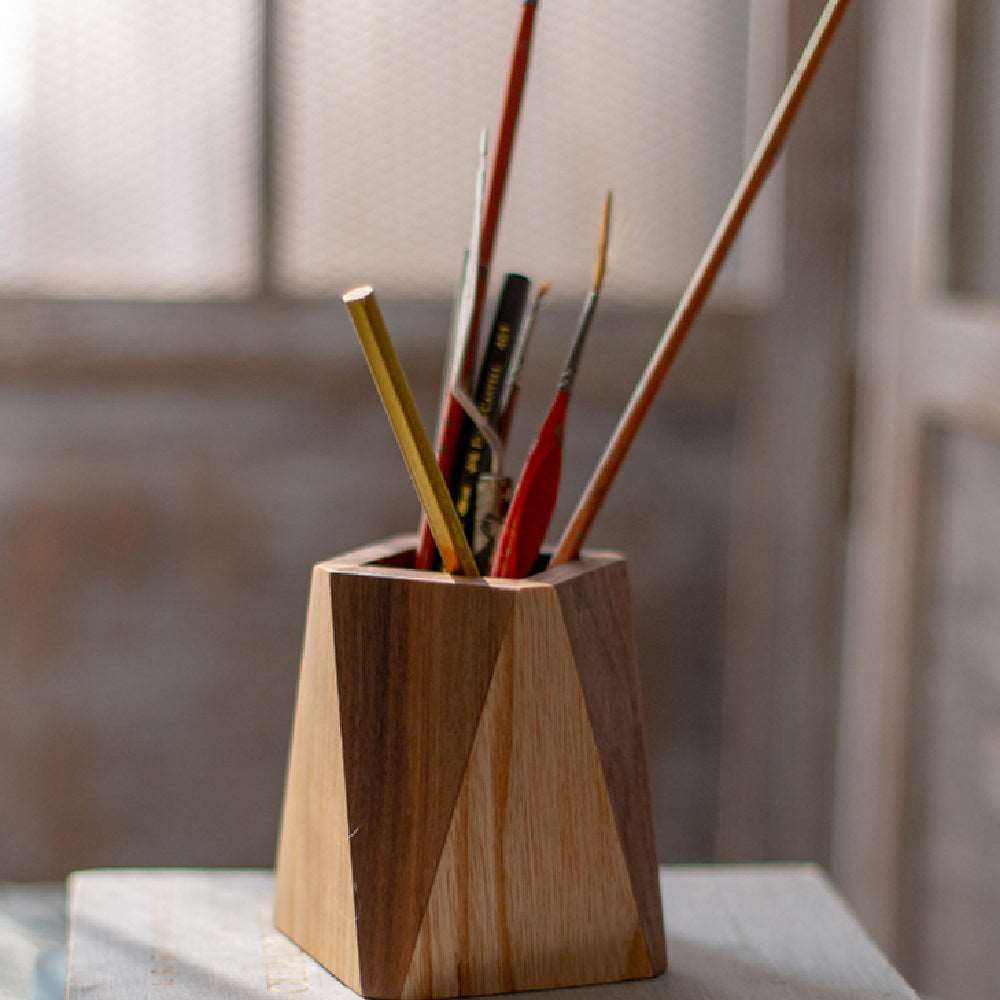 Wooden Pencil Holder - Raydin