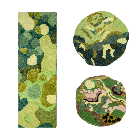 The Verdant Harmony Rug Series