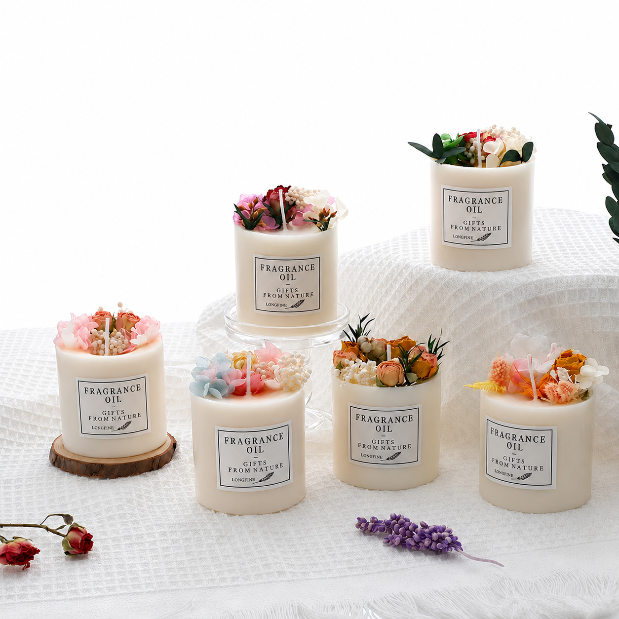 Mellow Flower Candle