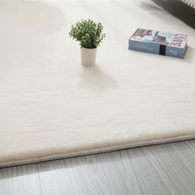 Faux Rabbit Fur Rug - Raydin