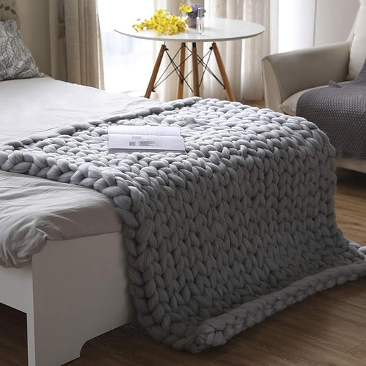 Hand-Woven Cashmere Blanket - Raydin