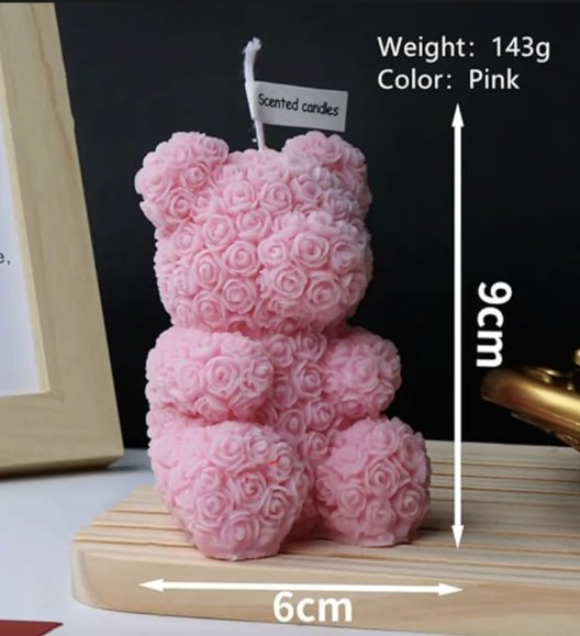 Rose Bear Aromatherapy Candle Rose Bear Aromatherapy Candle
